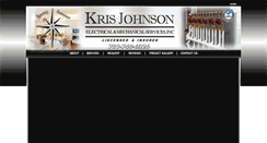 Desktop Screenshot of krisjohnsonelectricalmechanical.com
